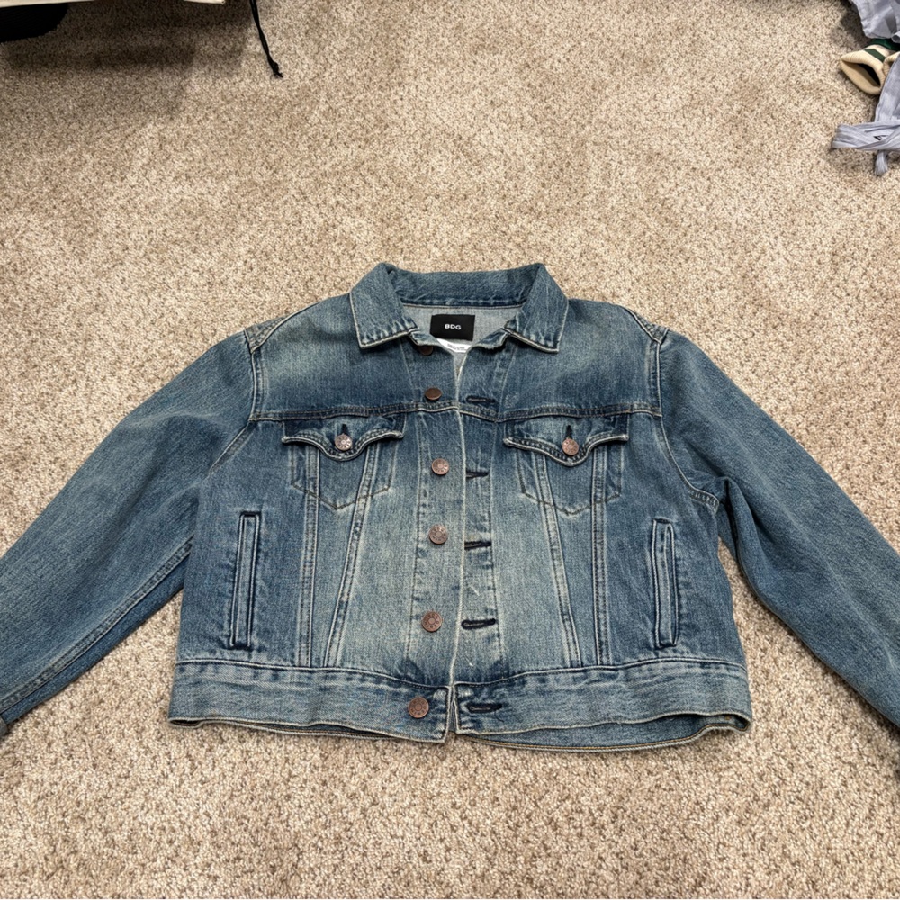 Bdg Oversized Blue Jean Jacket - image 1